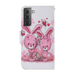 Funda Samsung Galaxy S21 FE Rabbits