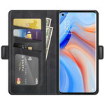 Funda Oppo Find X3 Neo Double Flap Classic