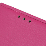 Funda de piel sintética para Samsung Galaxy S21 FE