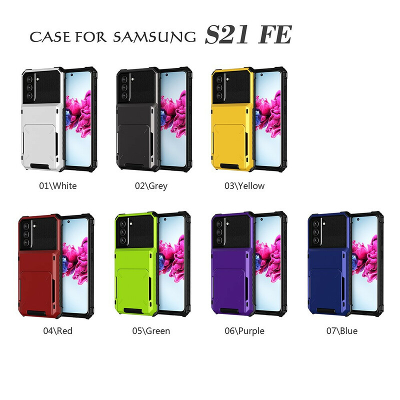 Samsung Galaxy S21 FE Card Funda Flip Style