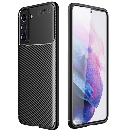 Funda flexible de fibra de carbono para Samsung Galaxy S21 FE