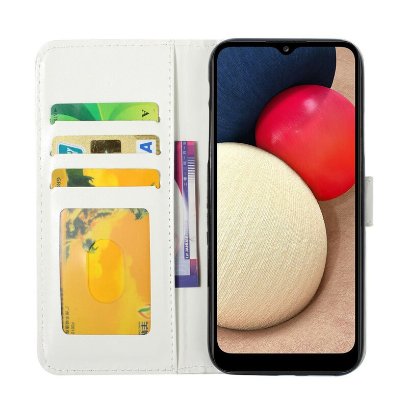 Funda Samsung Galaxy A02s Vuelo de mariposas