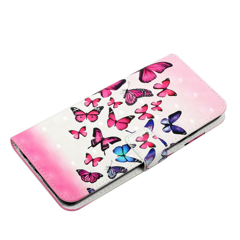 Funda Samsung Galaxy A02s Vuelo de mariposas
