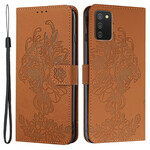 Funda de colgante Samsung Galaxy A02s Tiger Baroque