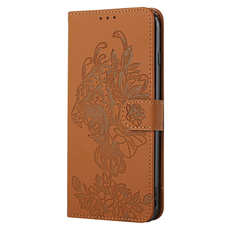 Funda de colgante Samsung Galaxy A02s Tiger Baroque