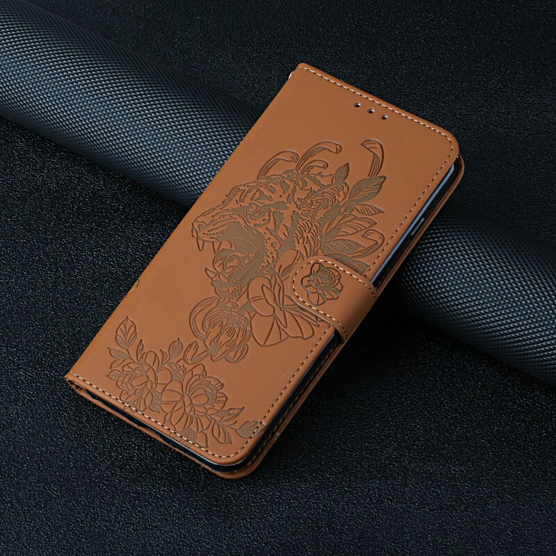 Funda de colgante Samsung Galaxy A02s Tiger Baroque