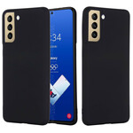Funda de silicona líquida Samsung Galaxy S21 FE con colgante