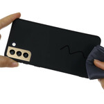 Funda de silicona líquida Samsung Galaxy S21 FE con colgante