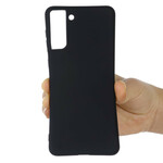 Funda de silicona líquida Samsung Galaxy S21 FE con colgante