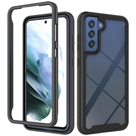 Funda Samsung Galaxy S21 FE Diseño híbrido Bordes de silicona