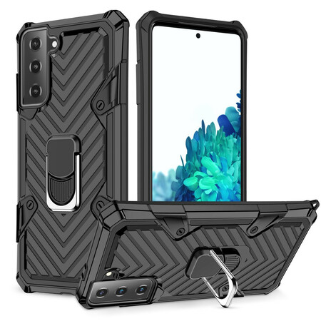 Anillo de diseño de la funda desmontable del Samsung Galaxy S21 FE