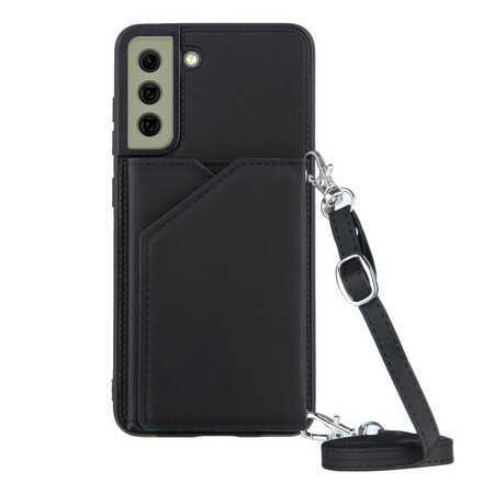 Funda de manos libres y cordón para Samsung Galaxy S21 FE
