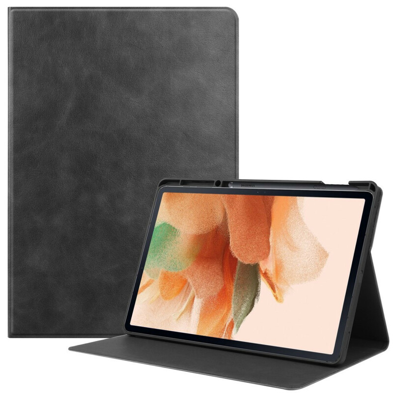 Funda de piel texturizada para Samsung Galaxy Tab S7 FE