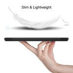 Funda inteligente Samsung Galaxy Tab S7 FE Soporte para lápiz óptico de tres solapas