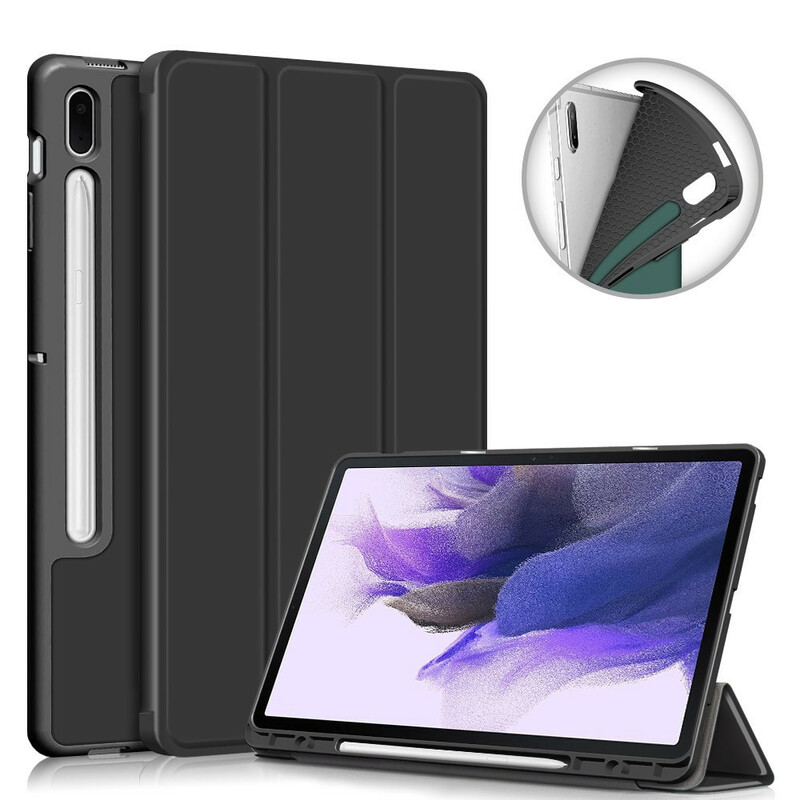 Funda inteligente trilateral para Samsung Galaxy Tab S7 FE