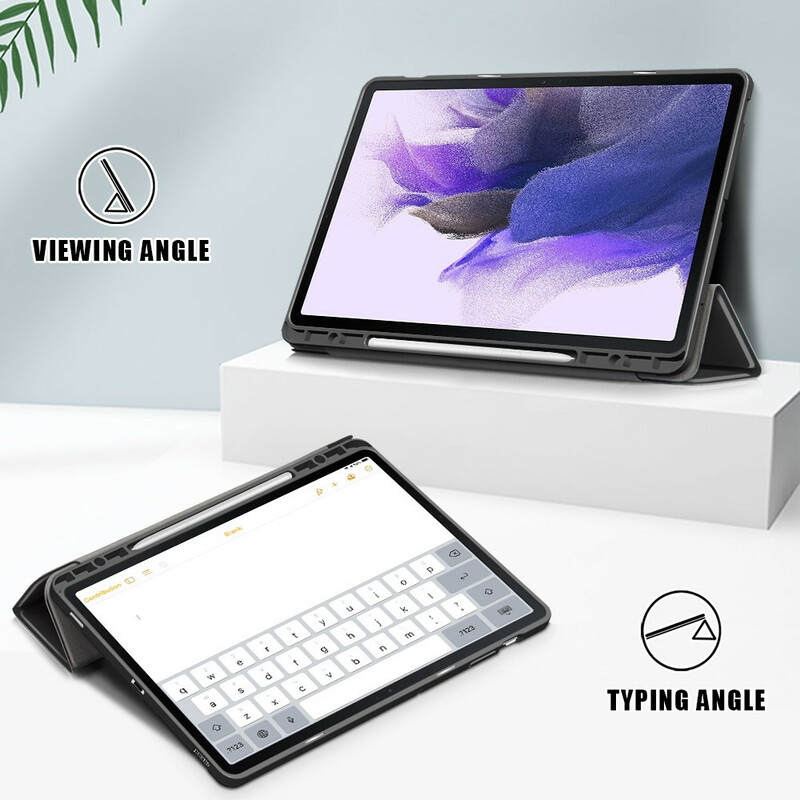 Funda inteligente trilateral para Samsung Galaxy Tab S7 FE