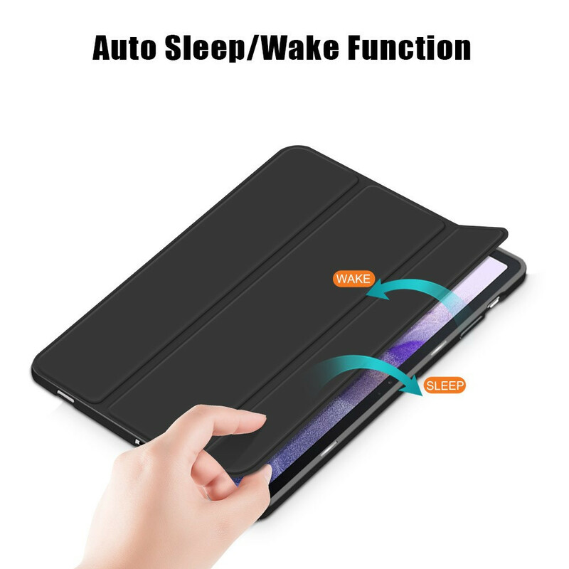 Funda inteligente trilateral para Samsung Galaxy Tab S7 FE