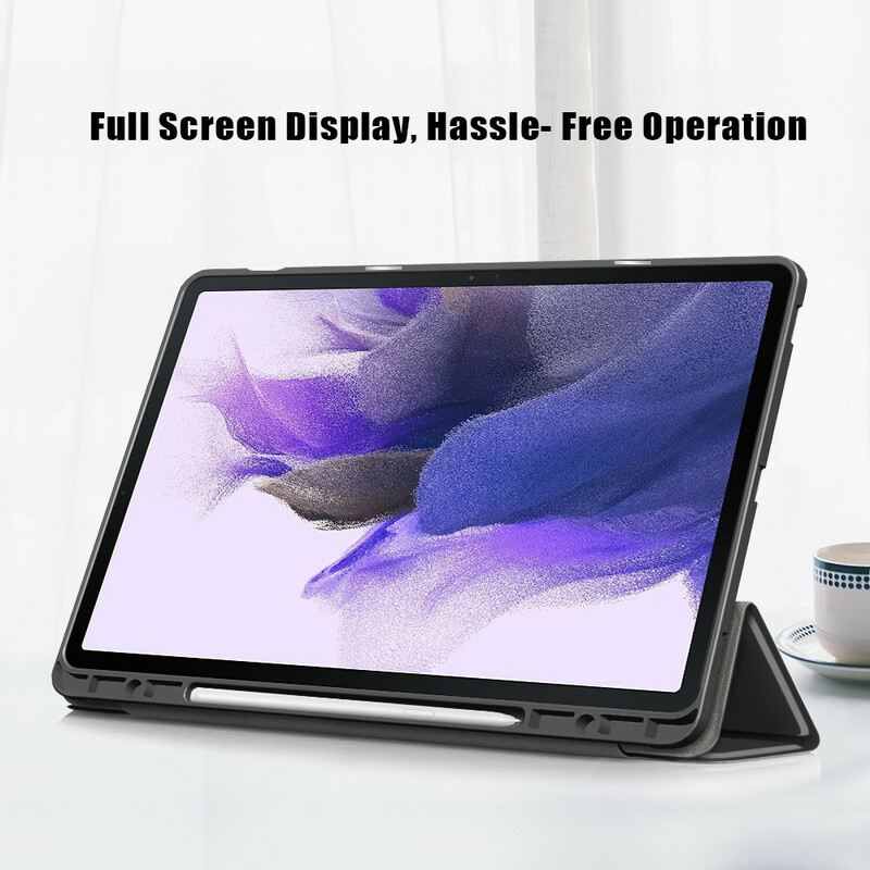 Funda inteligente trilateral para Samsung Galaxy Tab S7 FE