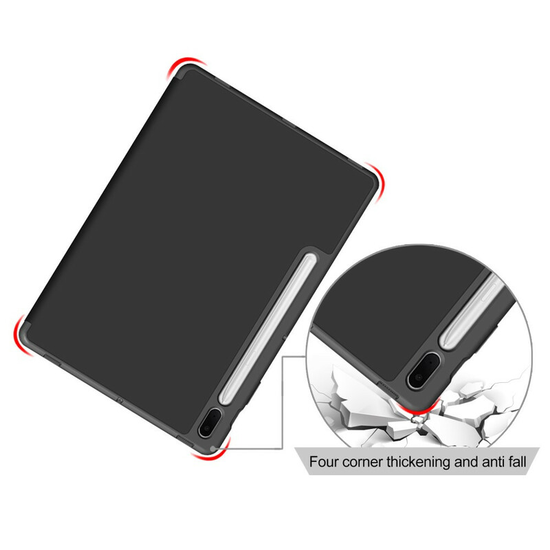 Funda inteligente trilateral para Samsung Galaxy Tab S7 FE