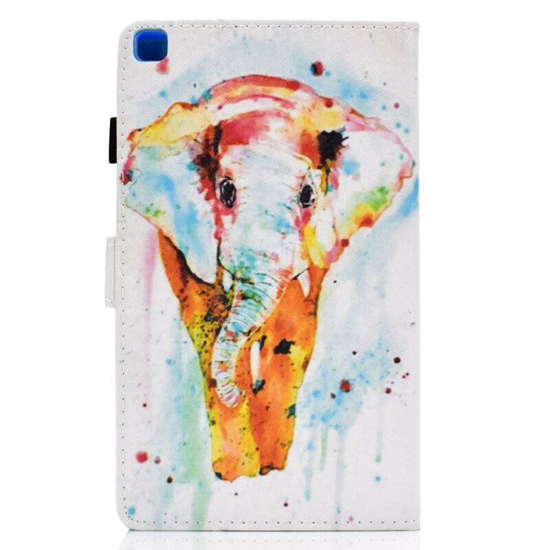 Funda de elefante en acuarela para Samsung Galaxy Tab A7 Lite