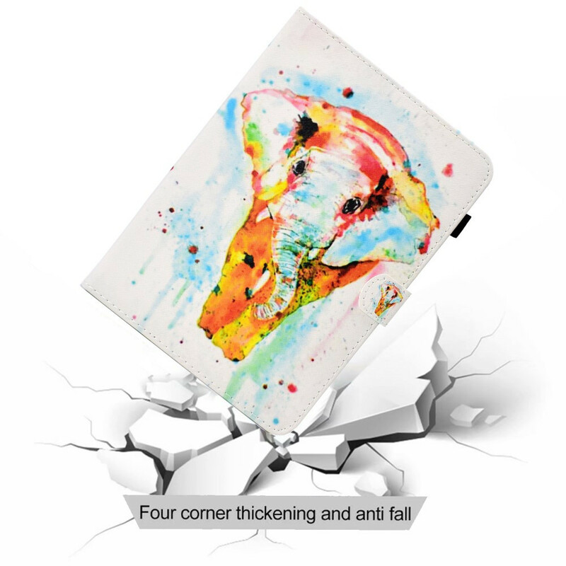 Funda de elefante en acuarela para Samsung Galaxy Tab A7 Lite Funda de elefante en acuarela para Samsung Galaxy Tab A7 Lite