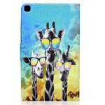 Funda Samsung Galaxy Tab A7 Lite Funky Giraffes