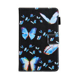 Funda Samsung Galaxy Tab A7 Lite Múltiples Mariposas