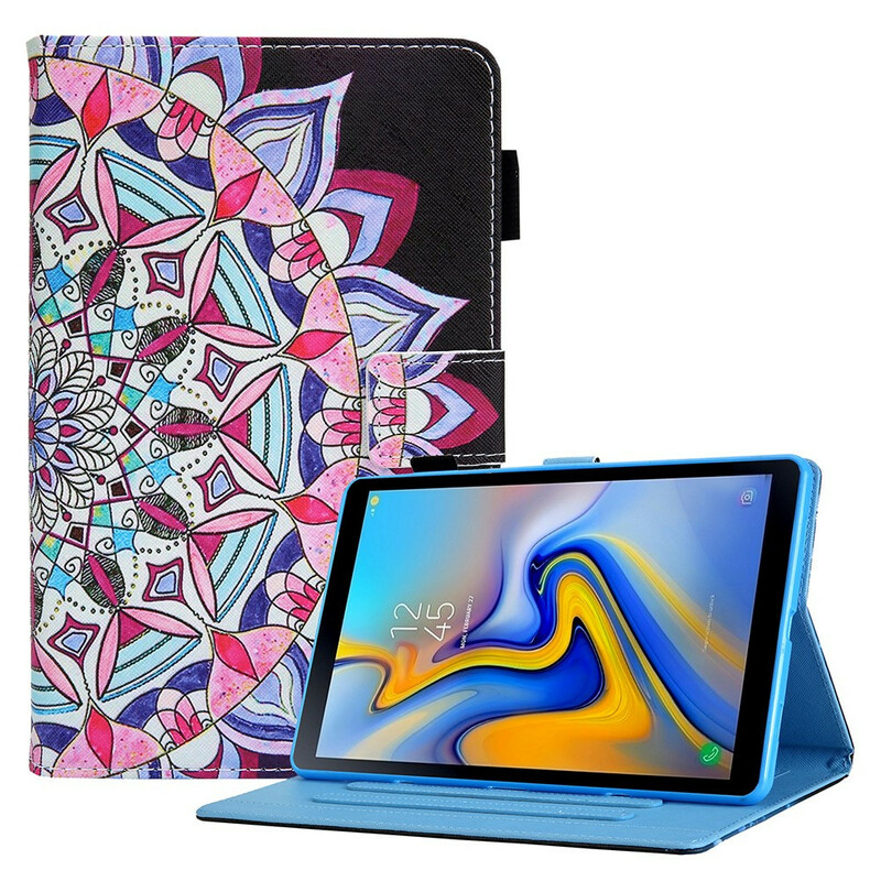 Funda Samsung Galaxy Tab A7 Lite con gráfico de mandala