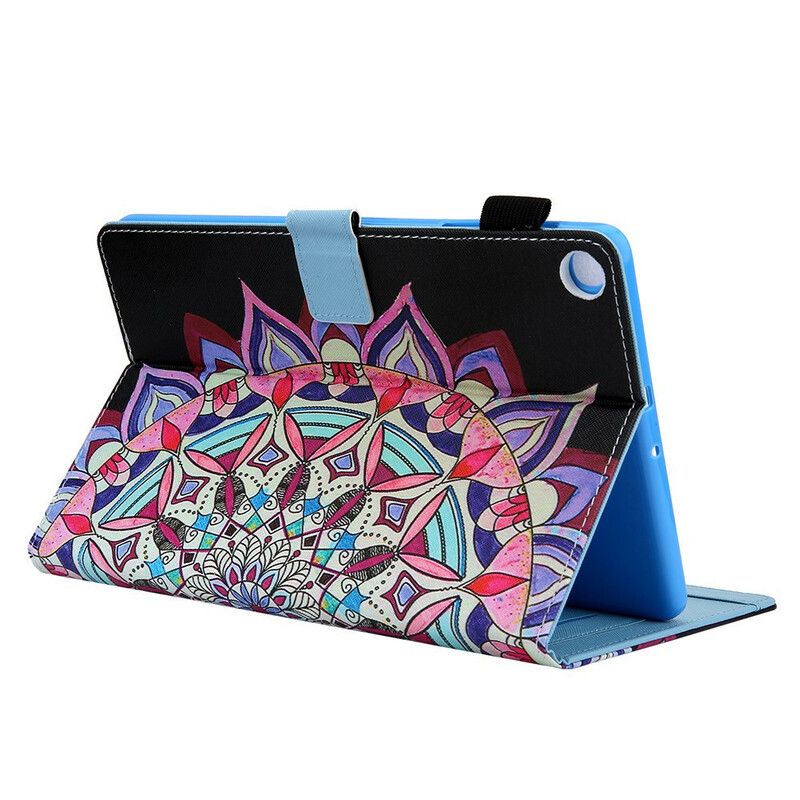 Funda Samsung Galaxy Tab A7 Lite con gráfico de mandala