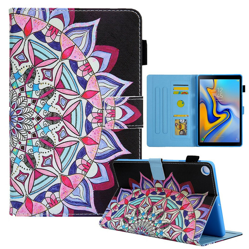 Funda Samsung Galaxy Tab A7 Lite con gráfico de mandala