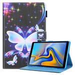 Funda Samsung Galaxy Tab A7 Lite Estrellas de mariposa