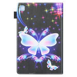 Funda Samsung Galaxy Tab A7 Lite Estrellas de mariposa