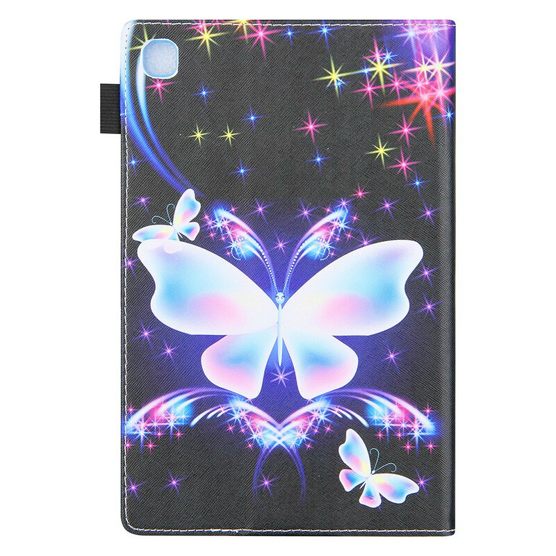 Funda Samsung Galaxy Tab A7 Lite Estrellas de mariposa