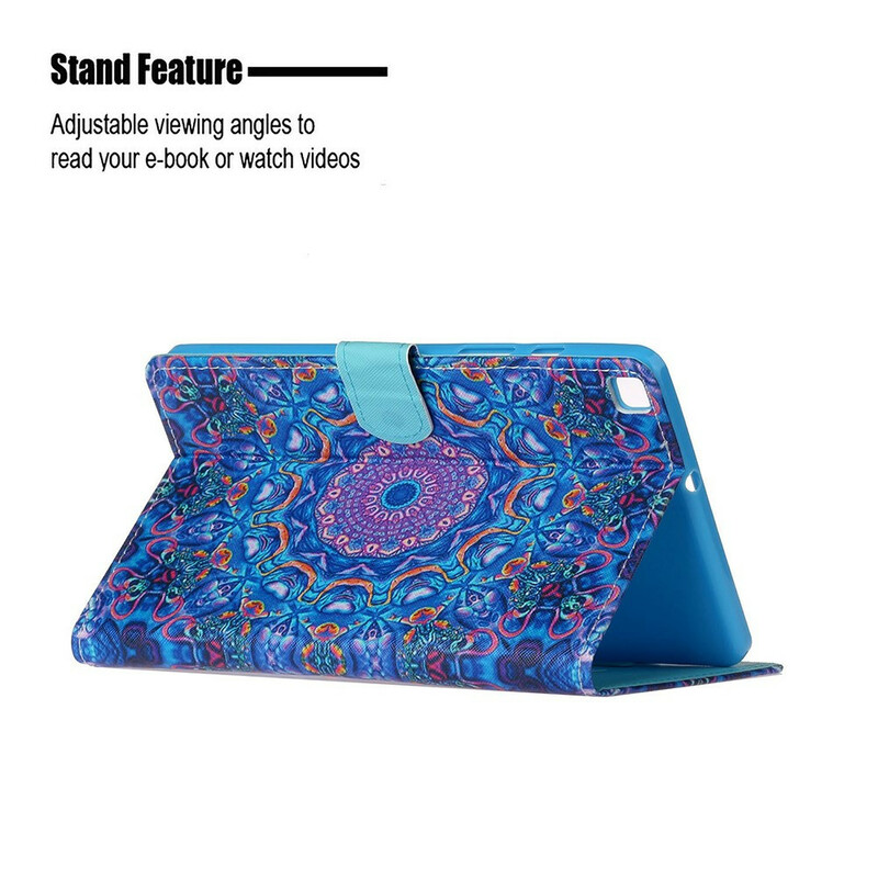 Funda Samsung Galaxy Tab A7 Lite Serie de Arte Mandala