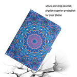 Funda Samsung Galaxy Tab A7 Lite Serie de Arte Mandala