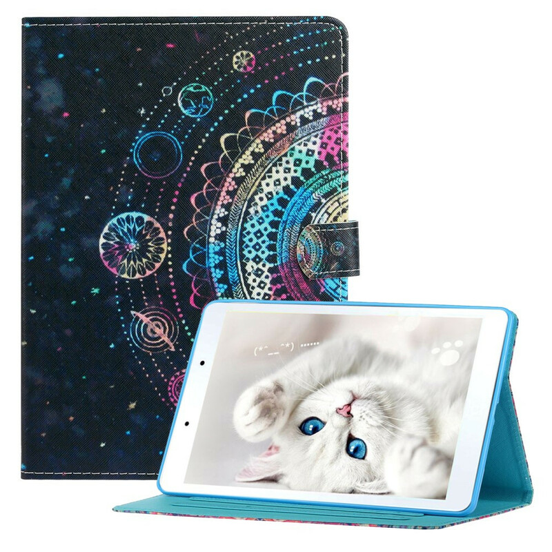 Funda Samsung Galaxy Tab A7 Lite Serie de Arte Mandala