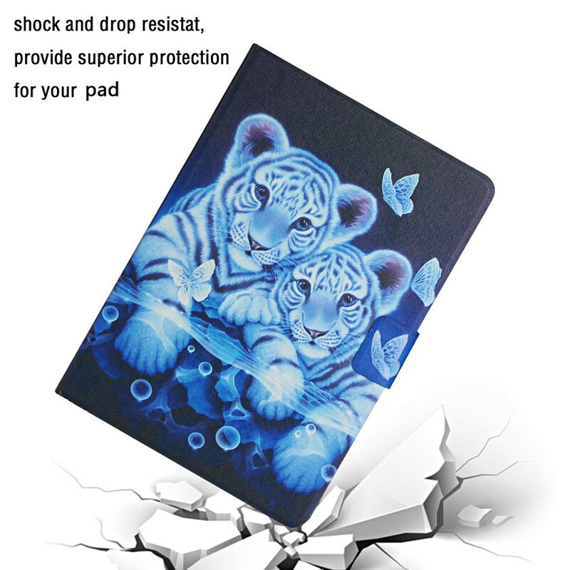 Funda Samsung Galaxy Tab A7 Lite Tigres