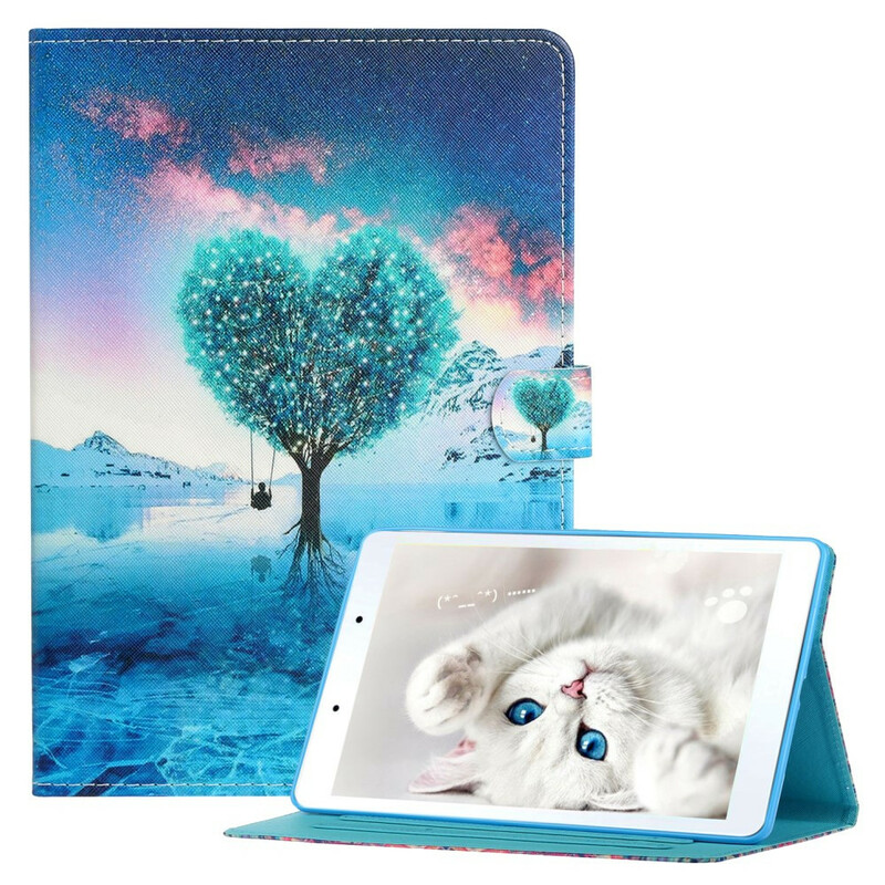 Funda Samsung Galaxy Tab A7 Lite Árbol del Corazón