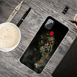 Funda flexible de tigre para el Samsung Galaxy A21s