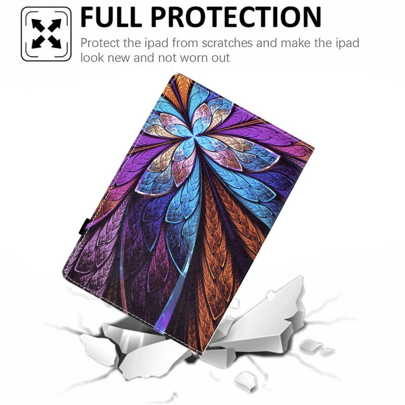 Funda Samsung Galaxy Tab A7 Lite Flor Abstracta