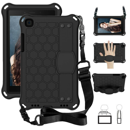 Funda Samsung Galaxy Tab A7 Lite / Tab A8 (2019) Colgante de EVA y bandolera