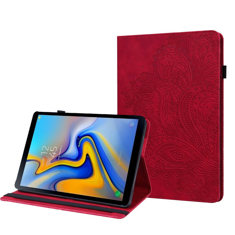 Samsung Galaxy Tab A7 Lite Funda Floral Mandala