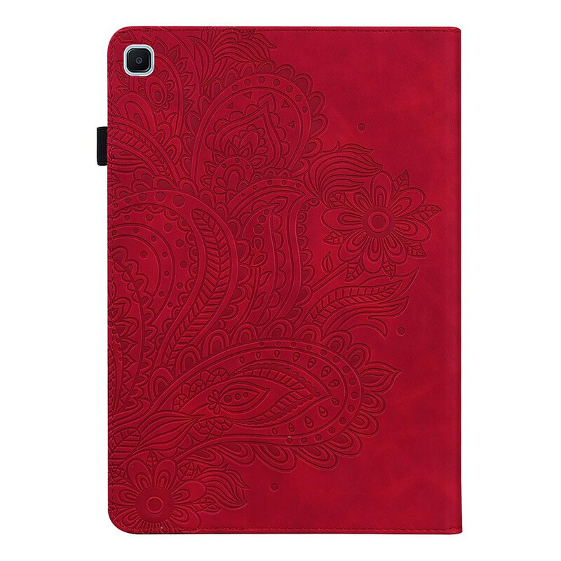 Samsung Galaxy Tab A7 Lite Funda Floral Mandala