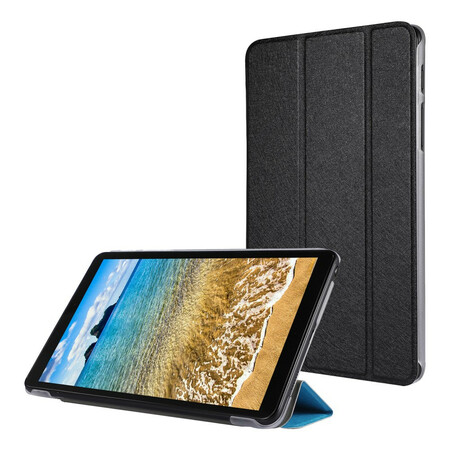 Funda inteligente Samsung Galaxy Tab A7 Lite Piel de Seda Textura