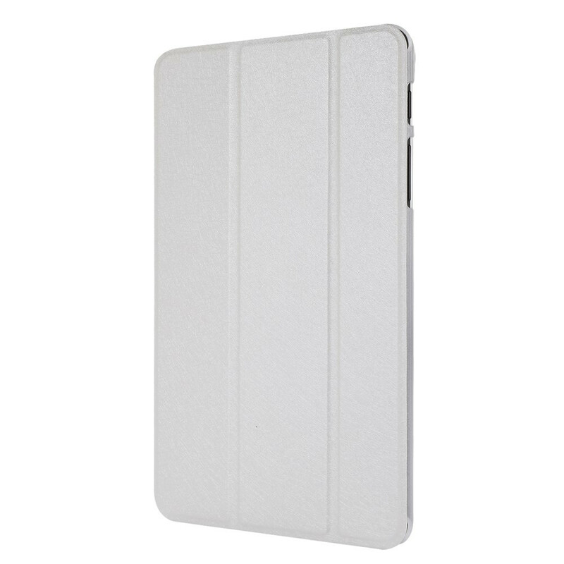 Funda inteligente Samsung Galaxy Tab A7 Lite Piel de Seda Textura