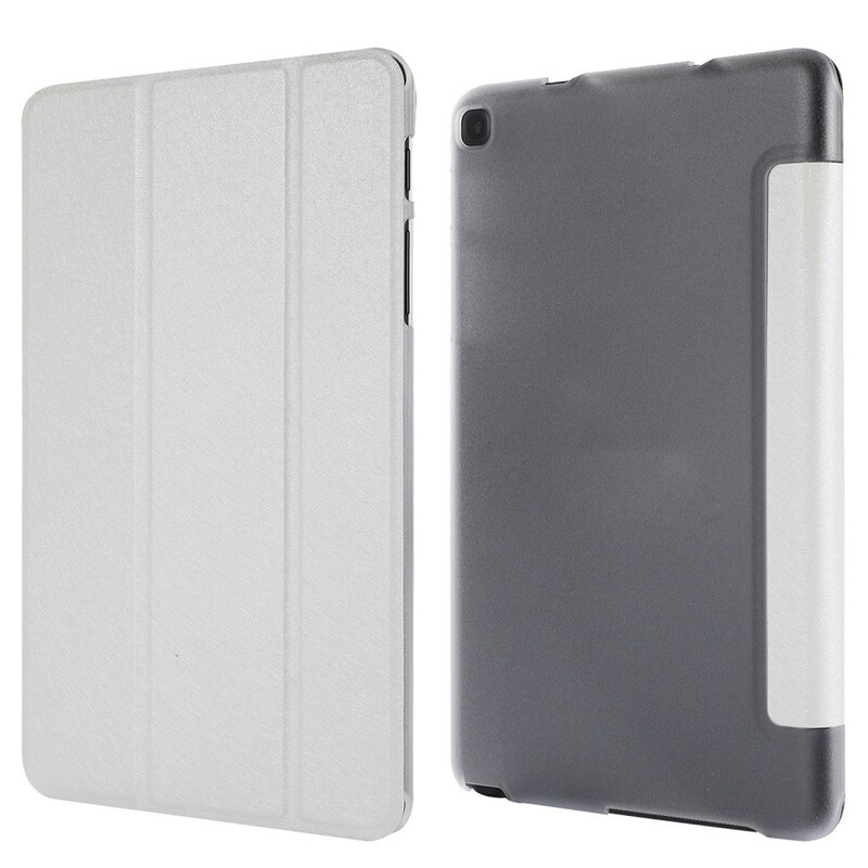 Funda inteligente Samsung Galaxy Tab A7 Lite Piel de Seda Textura