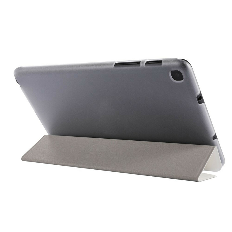 Funda inteligente Samsung Galaxy Tab A7 Lite Piel de Seda Textura