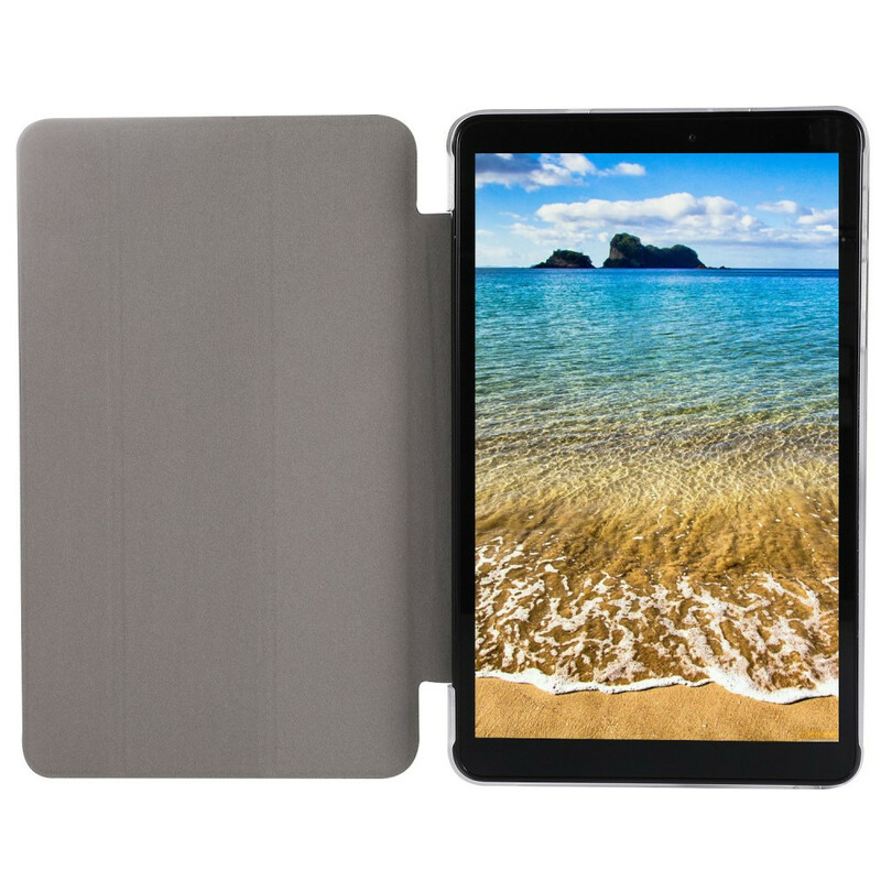 Funda inteligente Samsung Galaxy Tab A7 Lite Piel de Seda Textura