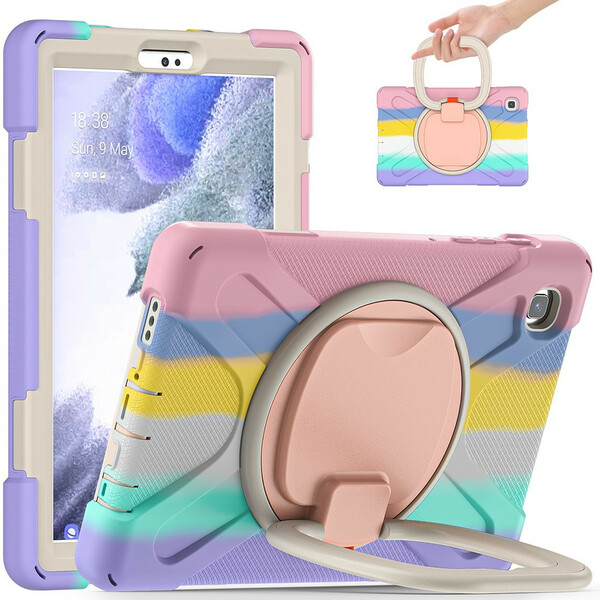 Samsung Galaxy Tab A7 Lite Funda Ultra Resistente Anillo-Soporte Color