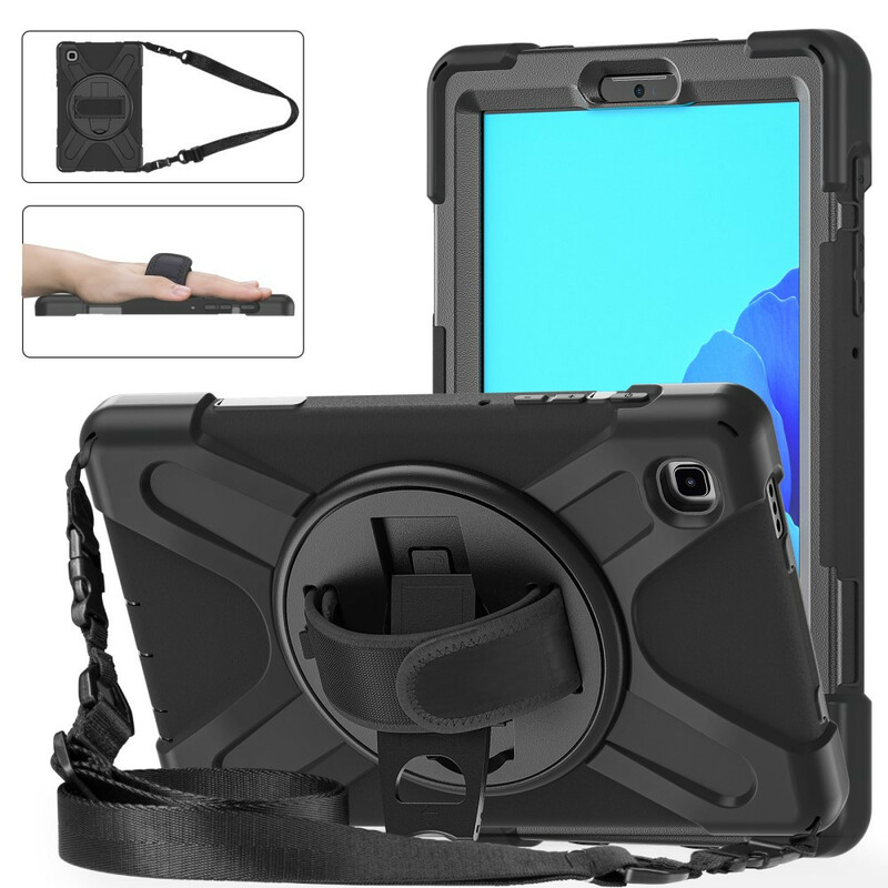 Funda multifuncional Samsung Galaxy Tab A7 Lite con colgante para el hombro